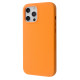Чохол WAVE Premium Leather Edition Case with Magnetic Ring iPhone 12 Pro Max orange 2001001013301