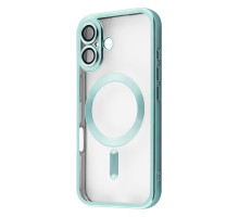 Чохол Metal Matte Case with Magnetic Ring iPhone 16 teal 2003000183719