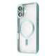 Чохол Metal Matte Case with Magnetic Ring iPhone 16 teal 2003000183719