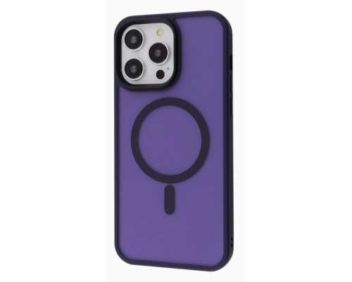 Чохол WAVE Matte Insane Case with Magnetic Ring iPhone 14 Pro deep purple