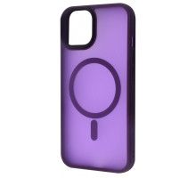 Чохол WAVE Matte Insane Case with Magnetic Ring iPhone 13 deep purple