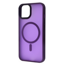 Чохол WAVE Matte Insane Case with Magnetic Ring iPhone 13 deep purple