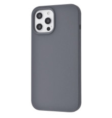Чохол WAVE Full Silicone Cover iPhone 12/12 Pro gray