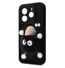 Чохол Pretty Things Case Xiaomi Redmi Note 14 Pro 4G black/fluffy black 2003000227291