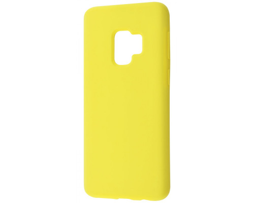 Чохол WAVE Full Silicone Cover Samsung Galaxy S9 (G960F) yellow