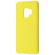 Чохол WAVE Full Silicone Cover Samsung Galaxy S9 (G960F) yellow