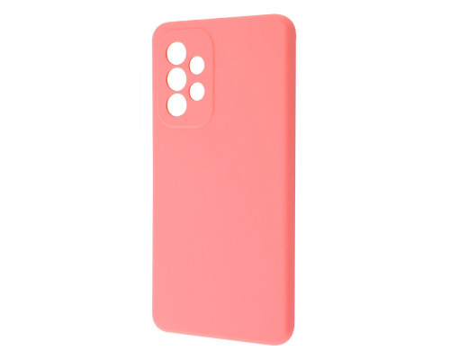 Чохол WAVE Full Silicone Cover Samsung Galaxy A53 (A536B) bright pink