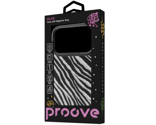 Чохол Proove Muse Animal Case with Magnetic Ring iPhone 17 Pro/18 Pro green snake 2003000351392