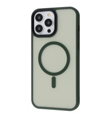 Чохол WAVE Matte Insane Case with Magnetic Ring iPhone 13 Pro Max green