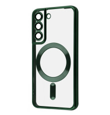 Чохол WAVE Metal Color Case with Magnetic Ring Samsung Galaxy S21 FE (G990B) dark green