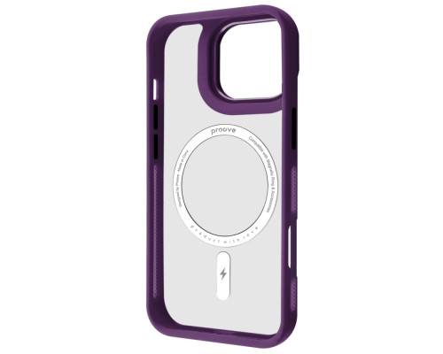 Чохол Proove Clear Essence Case with Magnetic Ring iPhone 16 Pro Max orange 2003000223729 6901122031153