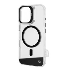 Чохол Kajsa Aluminium Shield with Magnetic Ring iPhone 16 gun metal 2003000170696