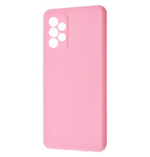 Чохол WAVE Full Silicone Cover Samsung Galaxy A72 (A725F) light pink