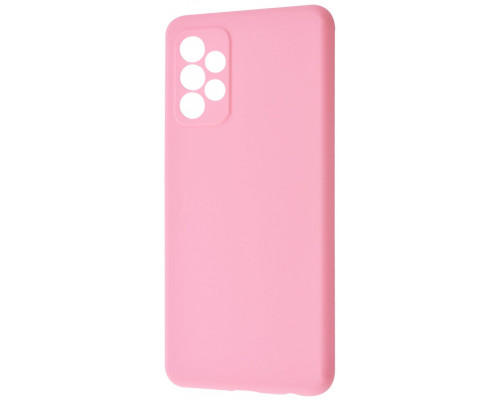 Чохол WAVE Full Silicone Cover Samsung Galaxy A72 (A725F) light pink