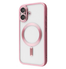 Чохол Metal Matte Case with Magnetic Ring iPhone 17 pink 2003000272949