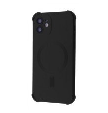 Чохол Silk Touch Case with Magnetic Ring iPhone 12 black