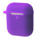 Чохол Silicone Shock-proof case for Airpods 1/2 purple