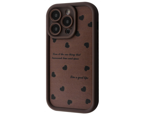 Чохол Pretty Case iPhone 13 Pro hearts