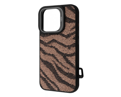 Чохол Kajsa Glamorus Collection with Magnetic Ring iPhone 16 Pro Max bronze
