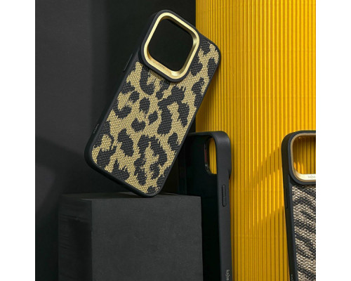 Чохол Kajsa Glamorus Collection with Magnetic Ring iPhone 16 Pro Max bronze