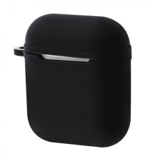 Чохол Silicone Shock-proof case for Airpods 1/2 black