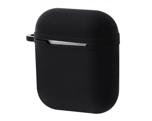 Чохол Silicone Shock-proof case for Airpods 1/2 black