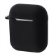 Чохол Silicone Shock-proof case for Airpods 1/2 black