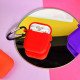 Чохол Silicone Shock-proof case for Airpods 1/2 black