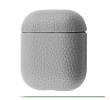 Чохол Leather Case AirPods 1/2 gray 2001001952112