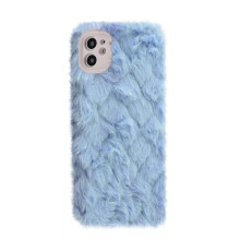 Чохол Fluffy Love Case iPhone 12 blue