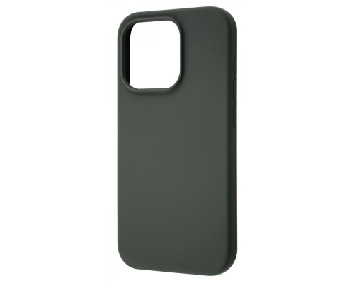 Чохол WAVE Full Silicone Cover iPhone 15 Pro Max dark olive