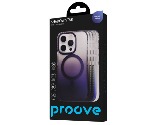 Чохол Proove Shadow Star Case with Magnetic Ring iPhone 15 Pro gray 2001001979171 2003000000245