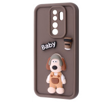 Чохол Pretty Things Case Xiaomi Redmi Note 8 Pro brown/baby