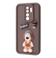 Чохол Pretty Things Case Xiaomi Redmi Note 8 Pro brown/baby