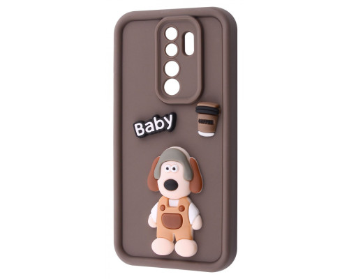 Чохол Pretty Things Case Xiaomi Redmi Note 8 Pro brown/baby