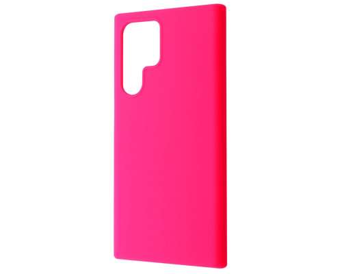 Чохол WAVE Full Silicone Cover Samsung Galaxy S22 Ultra pink