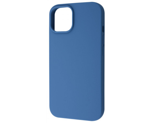 Чохол WAVE Full Silicone Cover iPhone 14 Plus/15 Plus denim blue