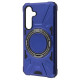 Чохол WAVE Iron Grip with Magnetic Ring Samsung Galaxy S23 FE blue