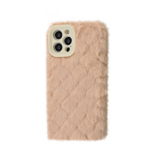 Чохол Fluffy Love Case iPhone 12 Pro pink sand 2001001749330