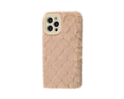 Чохол Fluffy Love Case iPhone 12 Pro pink sand 2001001749330