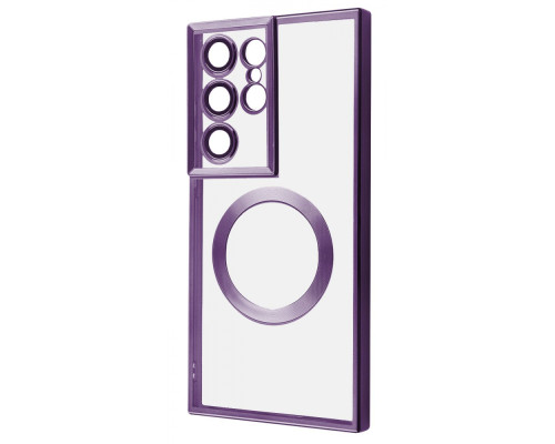 Чохол WAVE Metal Color Case with Magnetic Ring Samsung Galaxy S23 Ultra deep purple 2001001821586