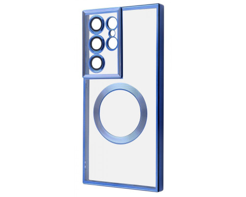 Чохол WAVE Metal Color Case with Magnetic Ring Samsung Galaxy S23 Ultra blue