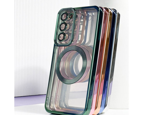 Чохол WAVE Metal Color Case with Magnetic Ring Samsung Galaxy S23 Ultra blue