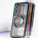 Чохол WAVE Metal Color Case with Magnetic Ring Samsung Galaxy S23 Ultra blue