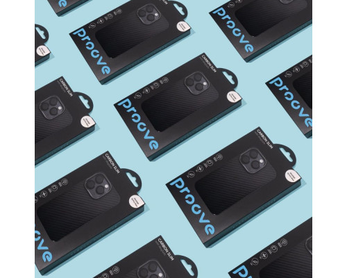 Чохол Proove Carbon Slim with Magnetic Ring iPhone 15 Pro Max glowrise 2003000264876 6901124785696