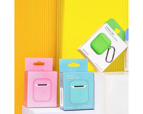 Чохол Silicone Case New for AirPods 1/2 forest green 2001000144839