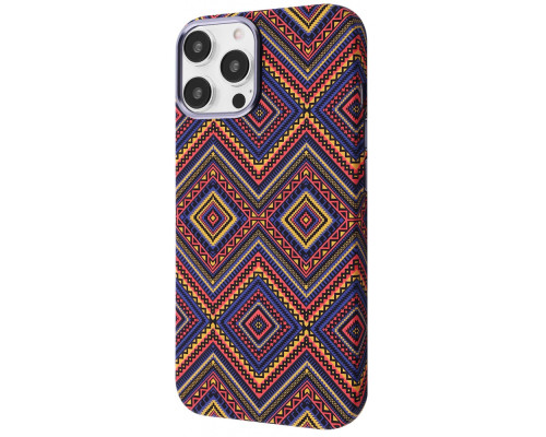 Чохол WAVE Gleam Case with Magnetic Ring iPhone 16 Pro Max bright ornament 2003000234794