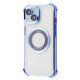 Чохол Glossy Case with Magnetic Ring iPhone 13 sierra blue