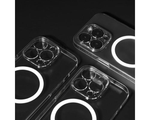 Чохол WAVE Premium Crystal Case with Magnetic Ring iPhone 15 Pro transparent 2001001421816