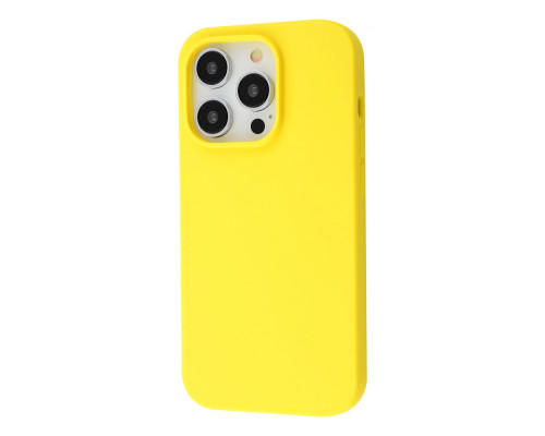 Чохол WAVE Full Silicone Cover iPhone 14 Pro yellow 2001000582235